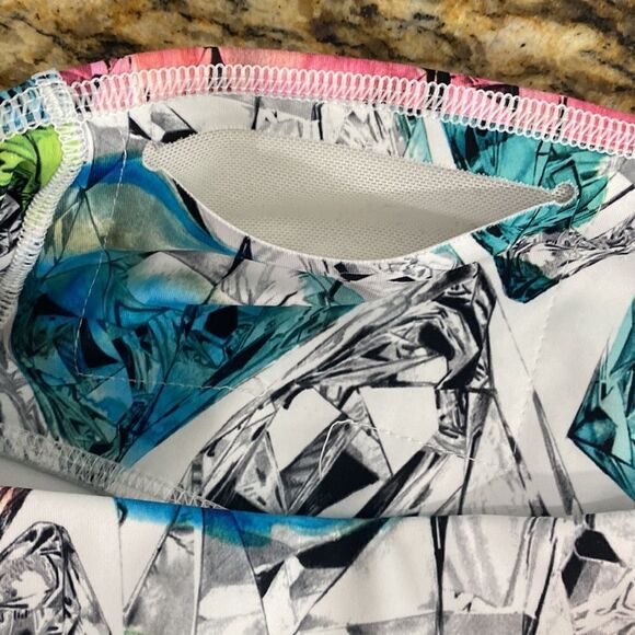 Nike Dri-FIT, Flatlock seams Power Mid Rise Training Tights Leggings size S - Picture 4 of 10